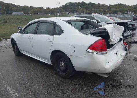 2014 Chevrolet Impala Limited Police from USA, damaged, VIN 2G1WD5E3XE1173396